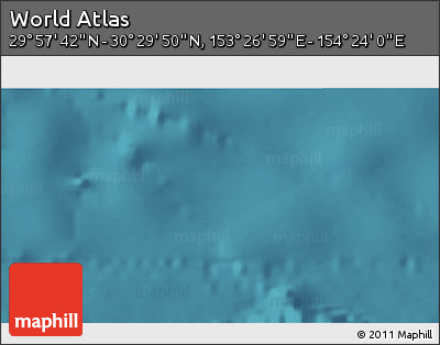 Satellite 3D Map of the Area around 30° 13' 46" N, 153° 55' 30" E