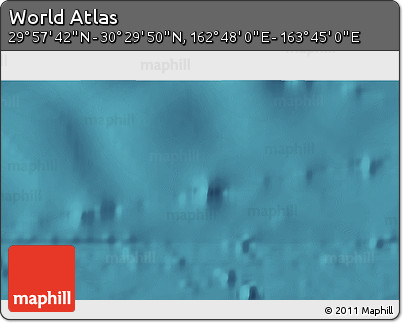 Satellite 3D Map of the Area around 30° 13' 46" N, 163° 16' 30" E
