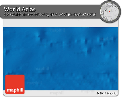 Physical 3D Map of the Area around 30° 13' 46" N, 164° 7' 30" E