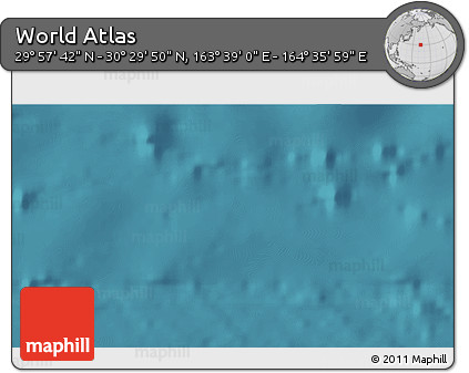 Satellite 3D Map of the Area around 30° 13' 46" N, 164° 7' 30" E