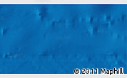 Shaded Relief 3D Map of the area around 30° 13' 46" N, 164° 7' 30" E