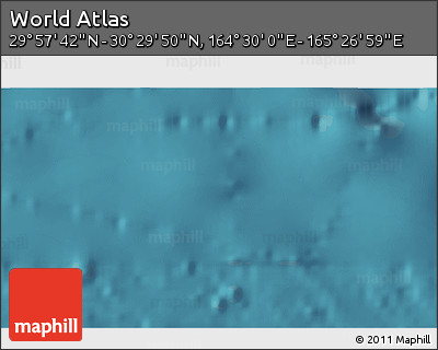 Satellite 3D Map of the Area around 30° 13' 46" N, 164° 58' 29" E