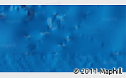 Shaded Relief 3D Map of the area around 30° 13' 46" N, 165° 49' 29" E