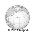Outline Map of the Area around 30° 13' 46" N, 170° 4' 29" E, rectangular outline