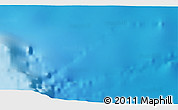 Shaded Relief 3D Map of the area around 30° 13' 46" N, 27° 58' 30" W