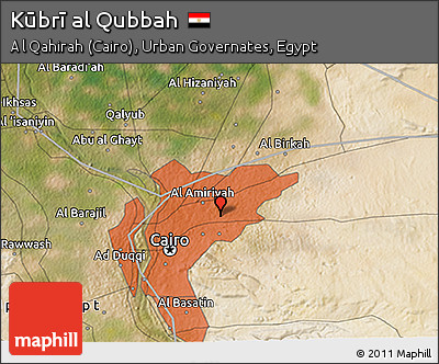 Satellite 3D Map of Kūbrī Al Qubbah