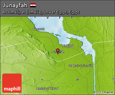 Physical Map of Junayfah