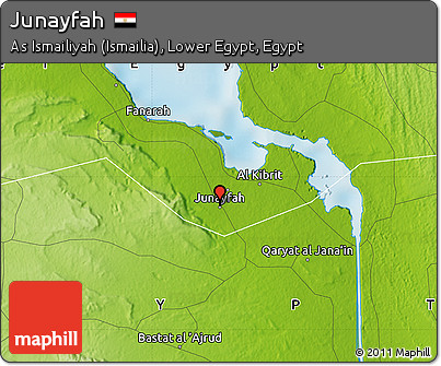 Physical Map of Junayfah