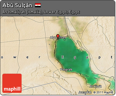 Satellite Map of Abū Sulţān