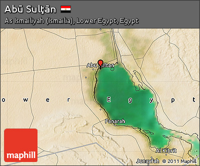 Satellite Map of Abū Sulţān