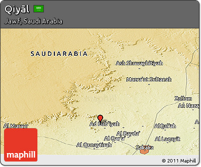 Physical Panoramic Map of Qiyāl