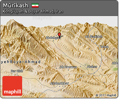 Satellite 3D Map of Mūrīkash