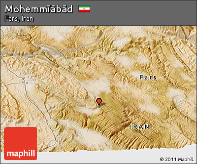 Satellite 3D Map of Mohemmīābād