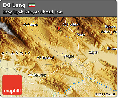 Physical Map of Dū Lang