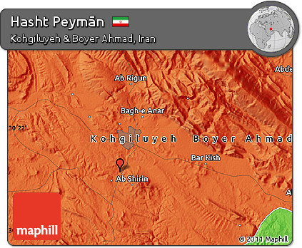 Political Map of Hasht Peymān