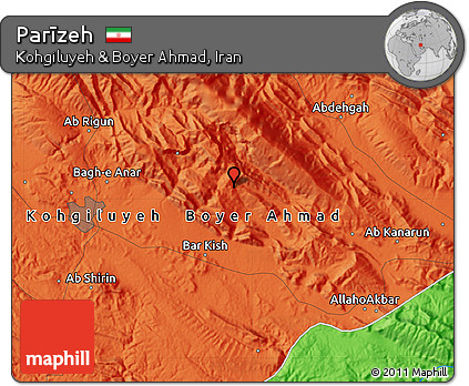 Political Map of Parīzeh