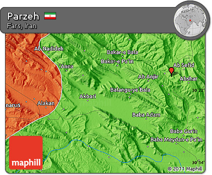 Political Map of Parzeh
