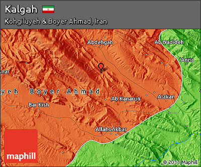 Political Map of Kalgah