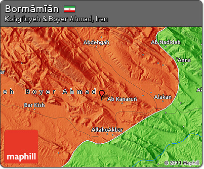 Political Map of Bormāmīān