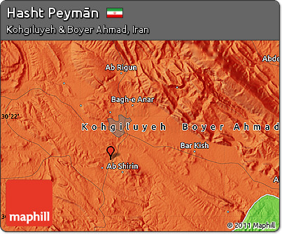 Political Map of Hasht Peymān