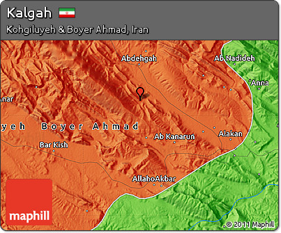 Political Map of Kalgah