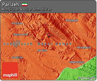 Political Map of Parīzeh