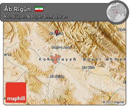 Satellite Map of Āb Rīgūn