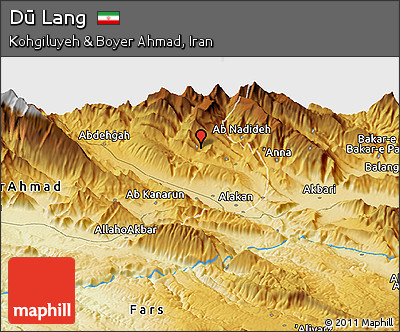 Physical Panoramic Map of Dū Lang