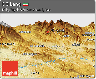 Physical Panoramic Map of Dū Lang