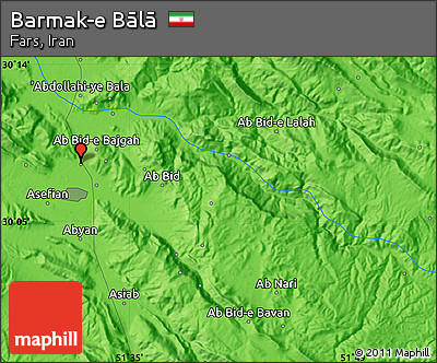 Political Map of Barmak-e Bālā