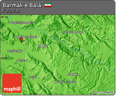 Political Map of Barmak-e Bālā