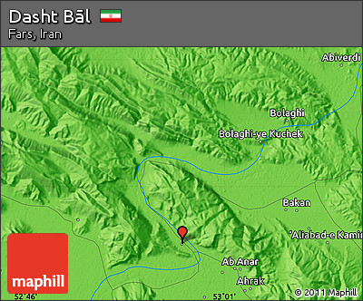 Political Map of Dasht Bāl