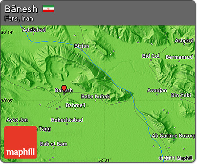 Political Map of Bānesh