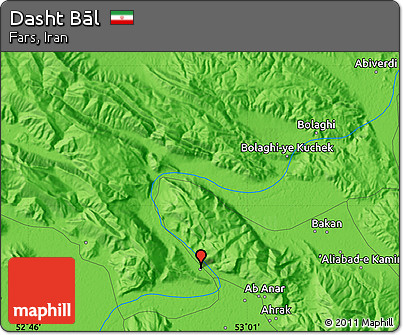 Political Map of Dasht Bāl