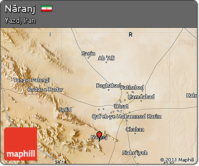 Satellite Map of Nāranj