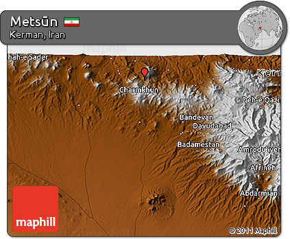 Physical 3D Map of Metsūn