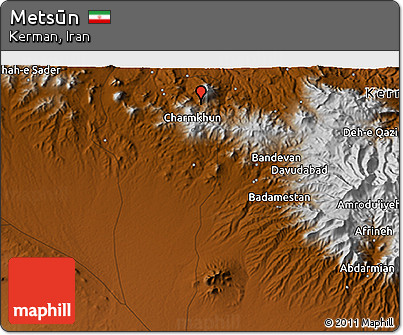 Physical 3D Map of Metsūn