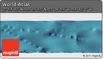 Satellite Panoramic Map of the Area around 30° 13' 46" N, 55° 10' 29" W