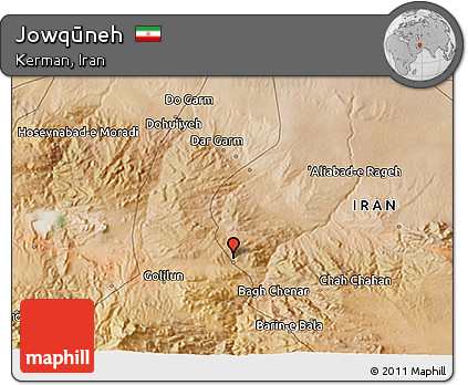 Satellite 3D Map of Jowqūneh