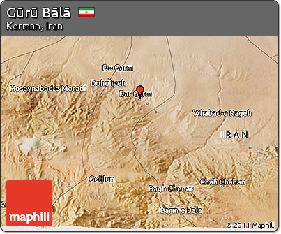 Satellite 3D Map of Gūrū Bālā