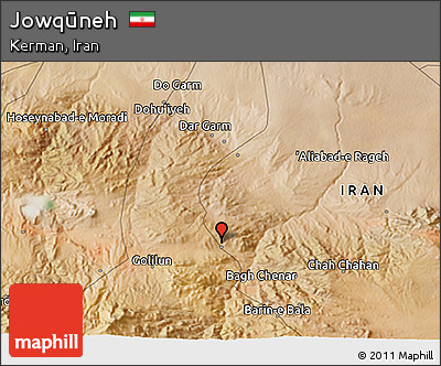 Satellite 3D Map of Jowqūneh