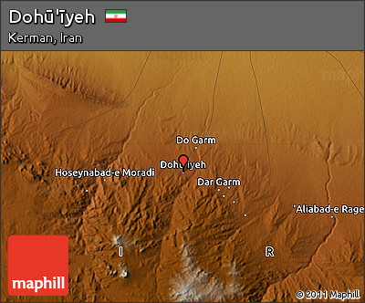 Physical Map of Dohū'īyeh