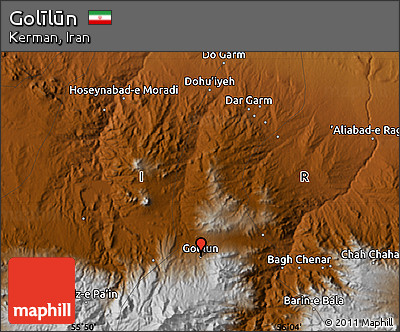 Physical Map of Golīlūn