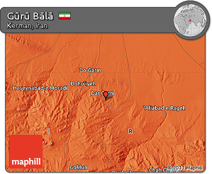 Political Map of Gūrū Bālā
