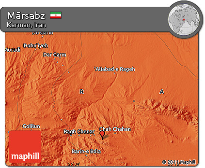 Political Map of Mārsabz