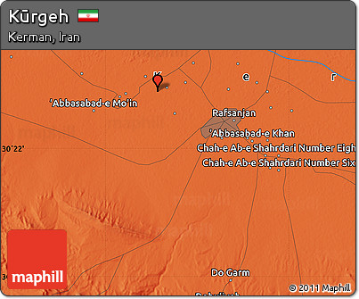 Political Map of Kūrgeh