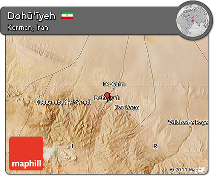 Satellite Map of Dohū'īyeh