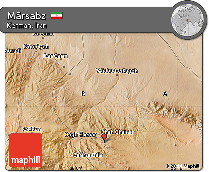 Satellite Map of Mārsabz