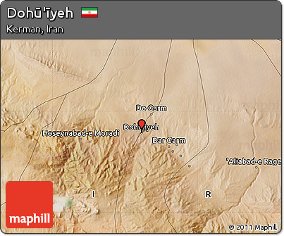 Satellite Map of Dohū'īyeh
