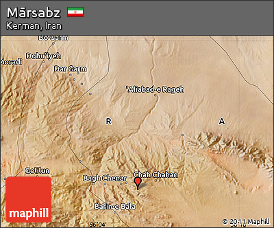 Satellite Map of Mārsabz